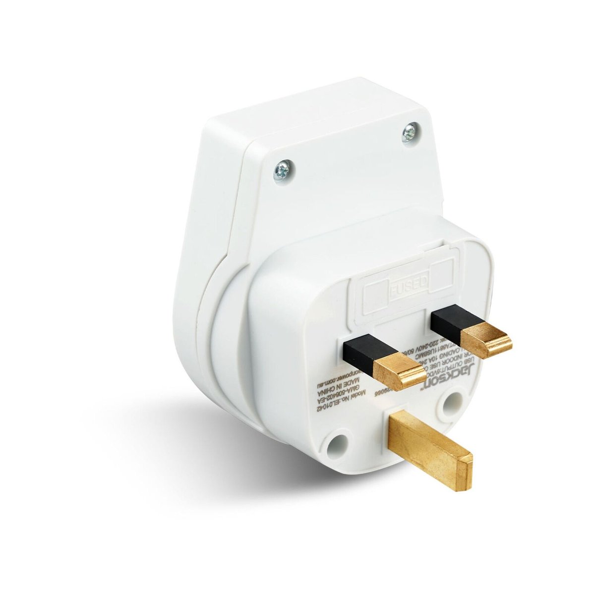 Jackson UK, Hong Kong & More Outbound Travel Adaptor PTA8811M - Plastic, Single Outlet