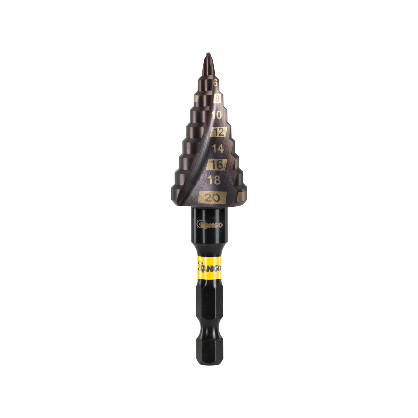 Kango 4-20mm 9-Step Hypertorque Impact Step Drill Bit