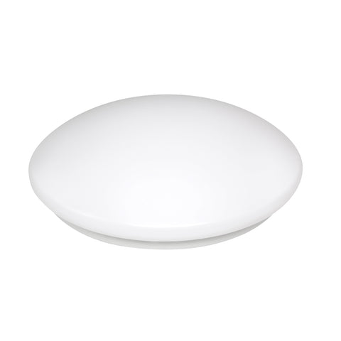 Brilliant Lighting Salisbury II LED Oyster Ceiling Light, 18W, 320mm, White Acrylic, Hardwired 19148/05