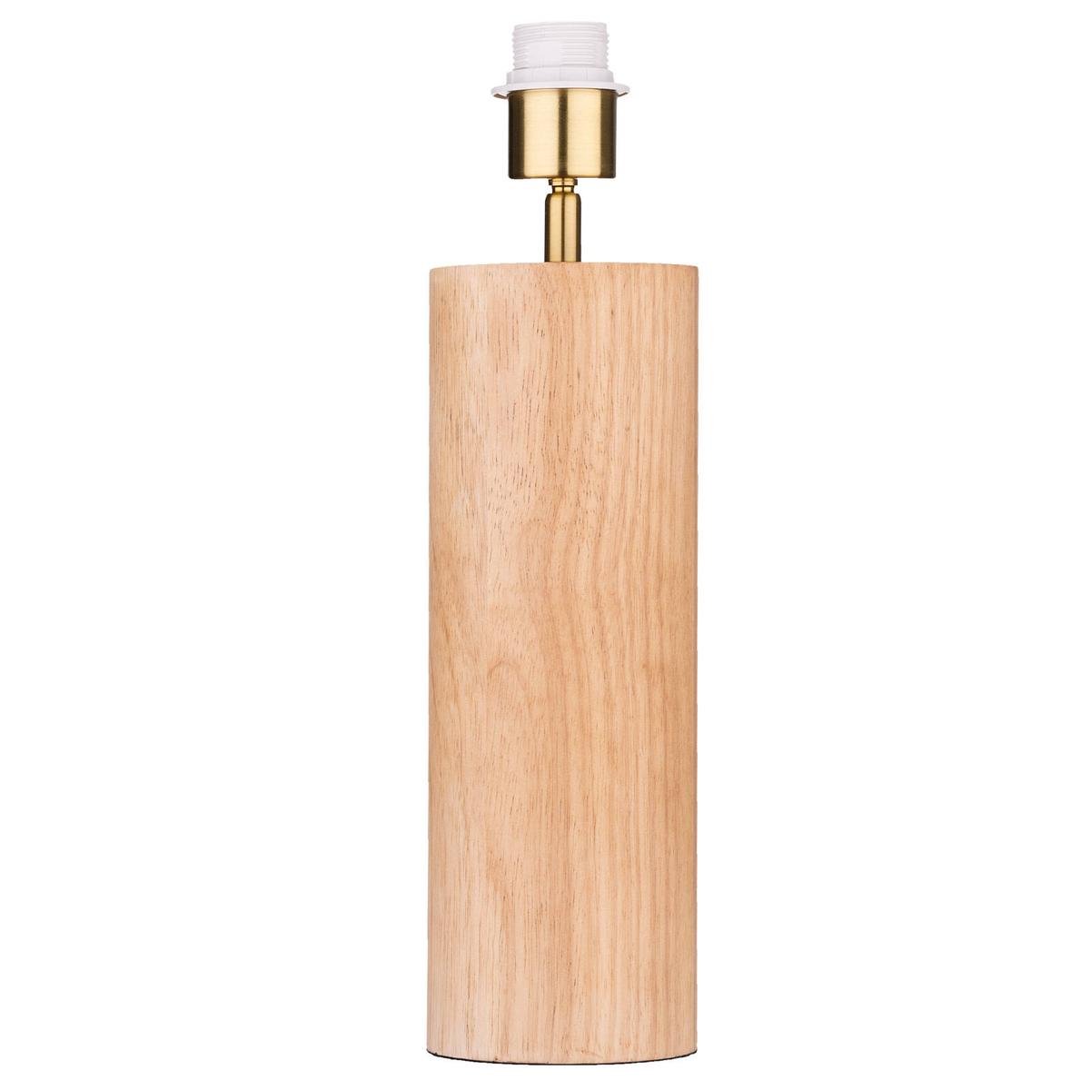 Verve Design Serena Wooden Lamp Base - 110mm x 420mm - Natural Wood - SuperSaverAU - view 1