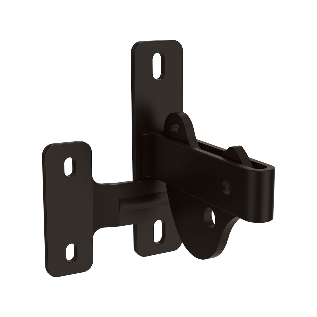 ProtectorAl Black D-Latch and Striker Pack, Steel