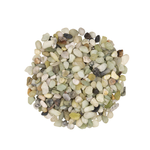 Tuscan Path 2kg 8-12mm Decorative Jade Pebble for Pots and Landscaping