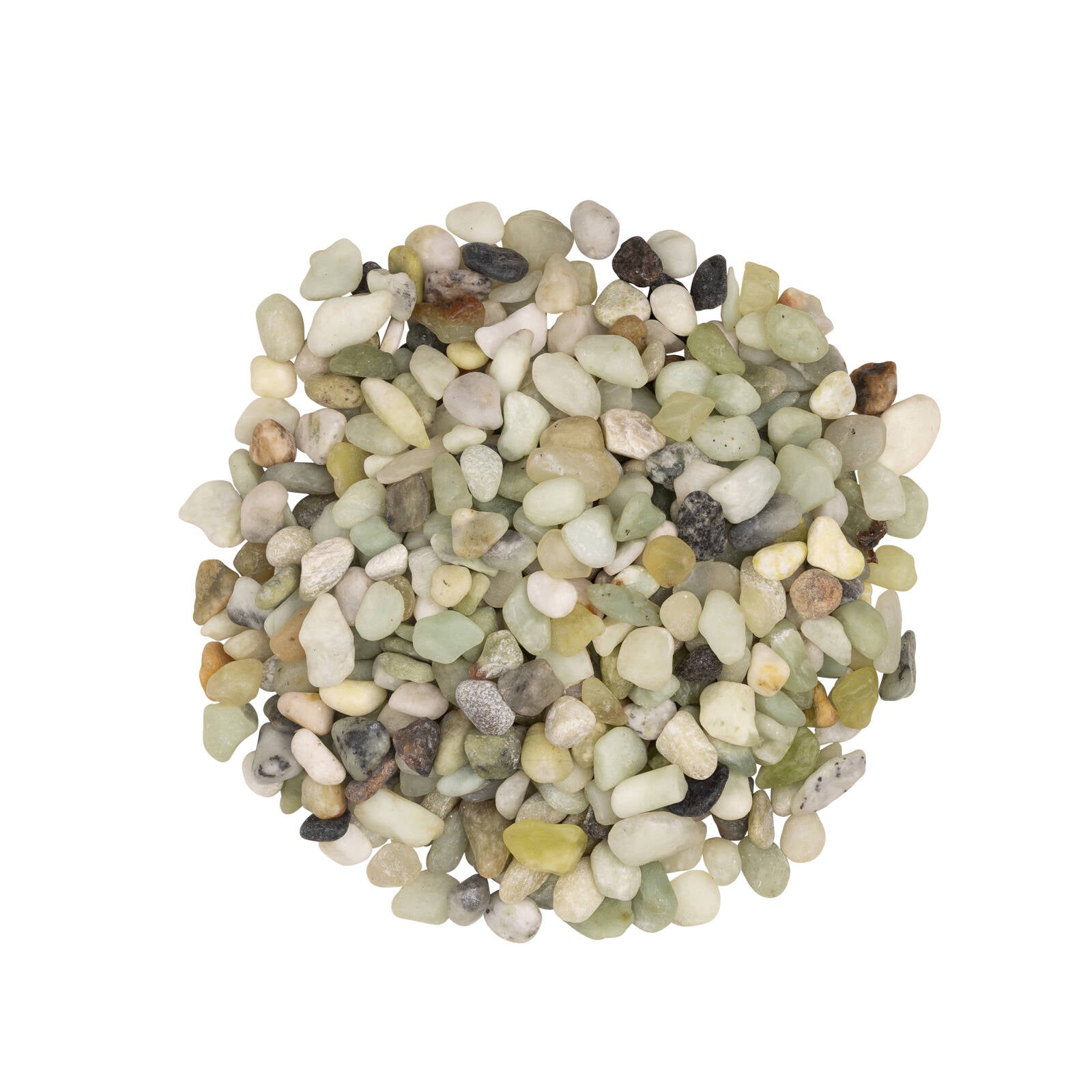 Tuscan Path 2kg 8-12mm Decorative Jade Pebble for Pots and Landscaping