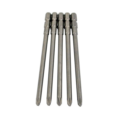 Makita Screwdriver Bit 132mm Metal 5 Pack Durable Design - SuperSaverAU - view 1