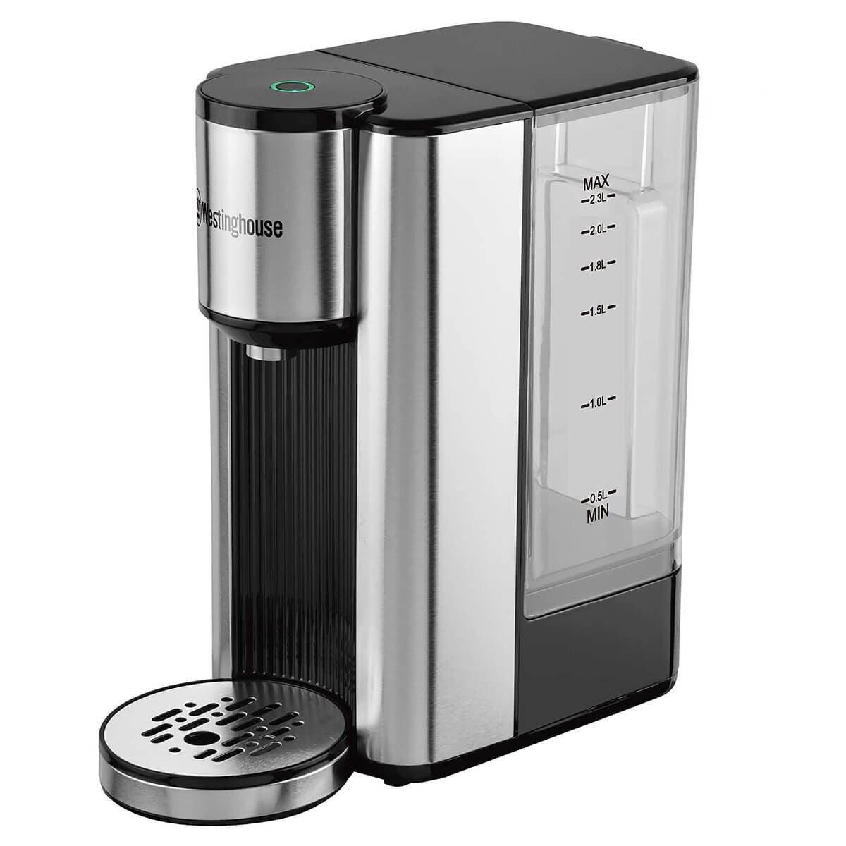 Westinghouse 2.3L Instant Hot Water Dispenser - Single-Button Control, 2400W, Stainless Steel - WHIHWD06SS