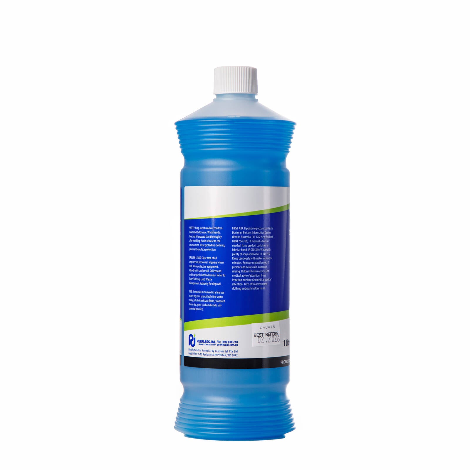 Peerless JAL One Shot Thick Concentrated Acidic Toilet Bowl Cleaner Gel 1L