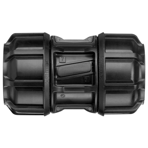 Philmac Pipe Joiner - 16mm - Polypropylene - Slide and Tighten - SuperSaverAU - view 1