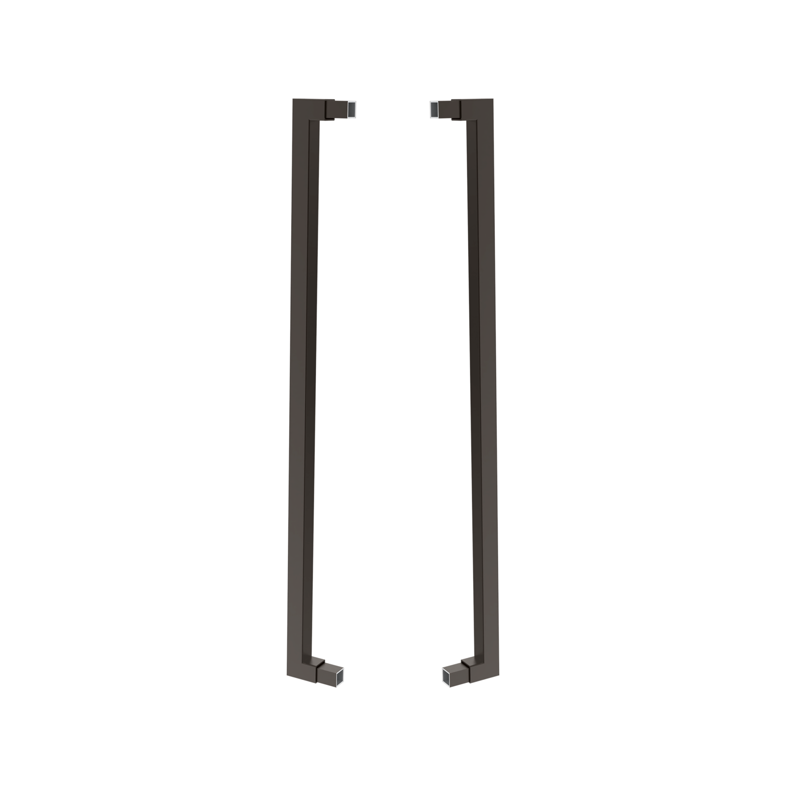 ProtectorAl 900mm Black Aluminium Gate Converter - 2 Pack