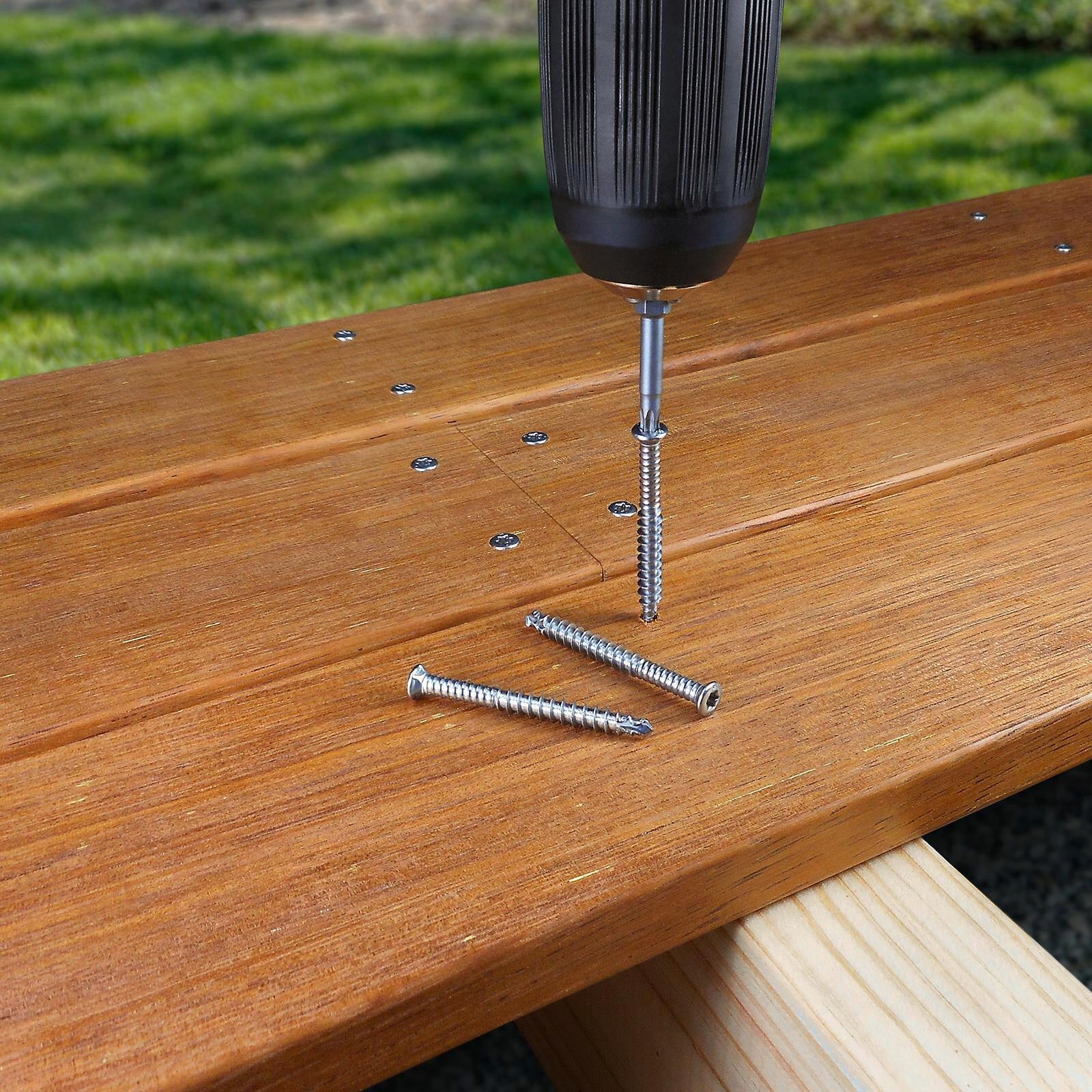Simpson Strong-Tie 12G 5.5mm x 65mm 316 Stainless Decking Screws 250 Pack