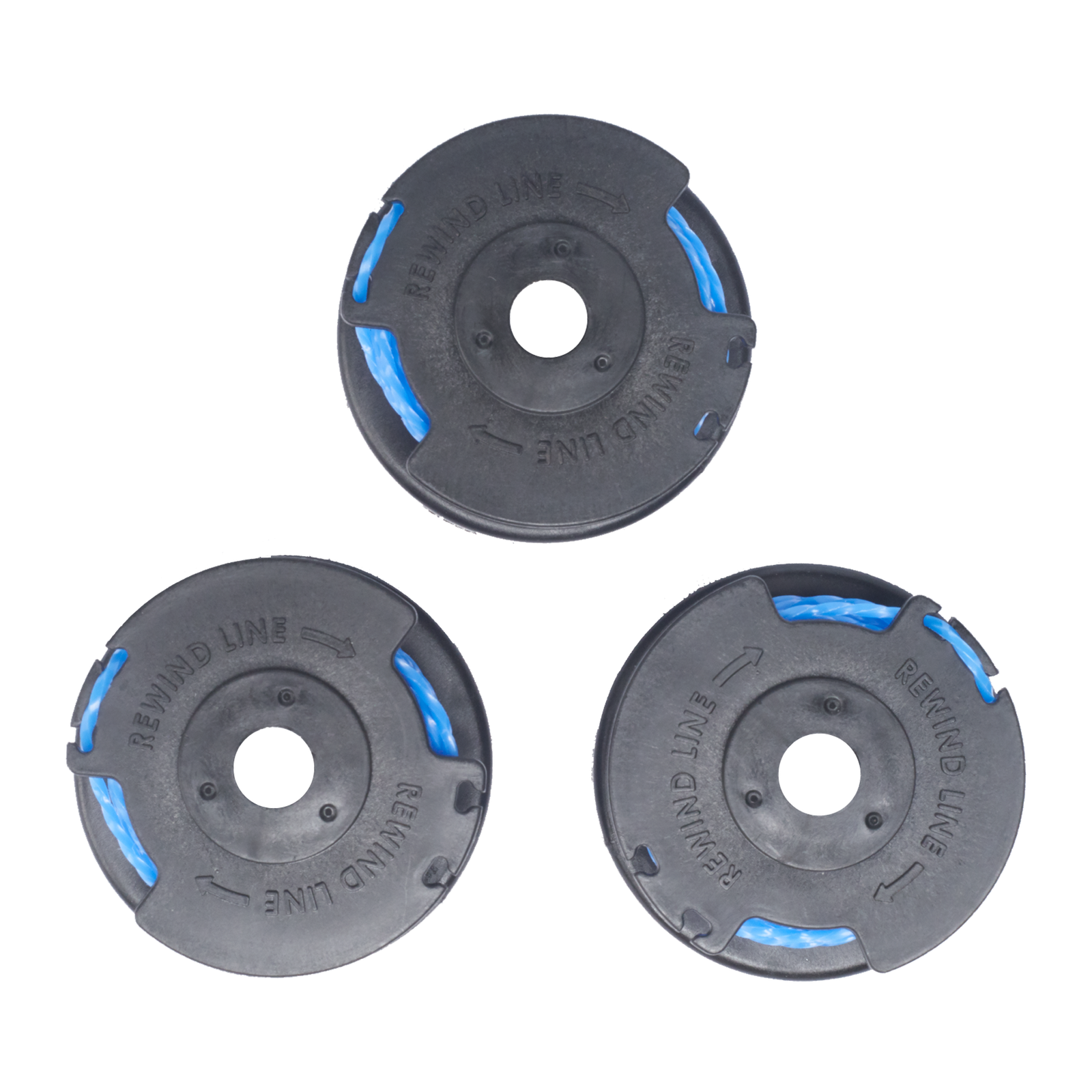 Ryobi 1.65mm Line Trimmer Spool and Line 3 Pack, Pre-Wound Nylon