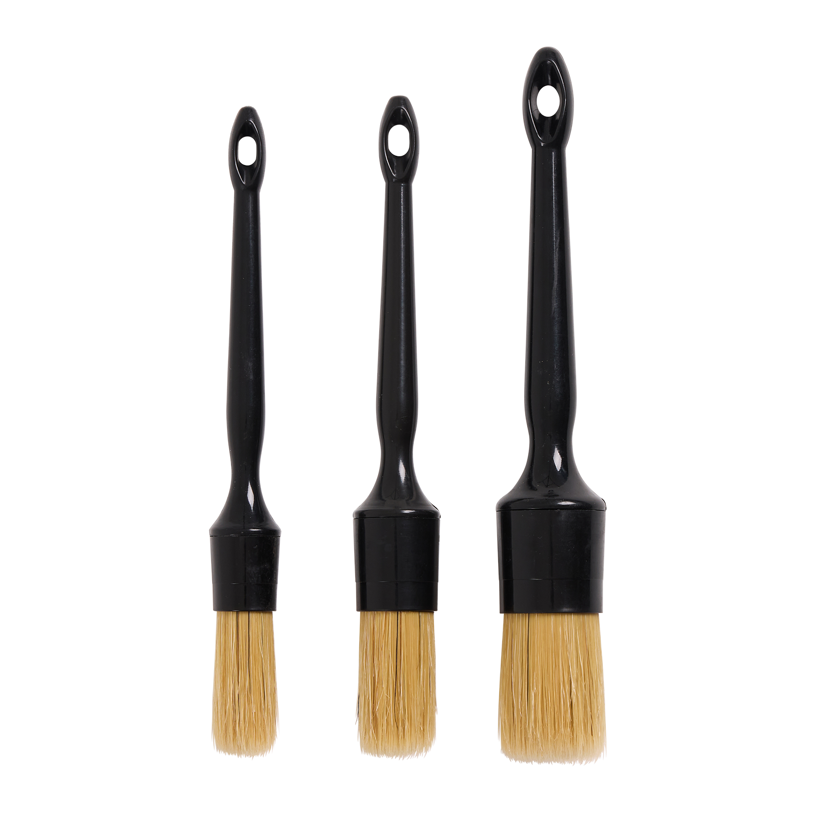 All Set 3 Piece Detailing Brush Set Nylon