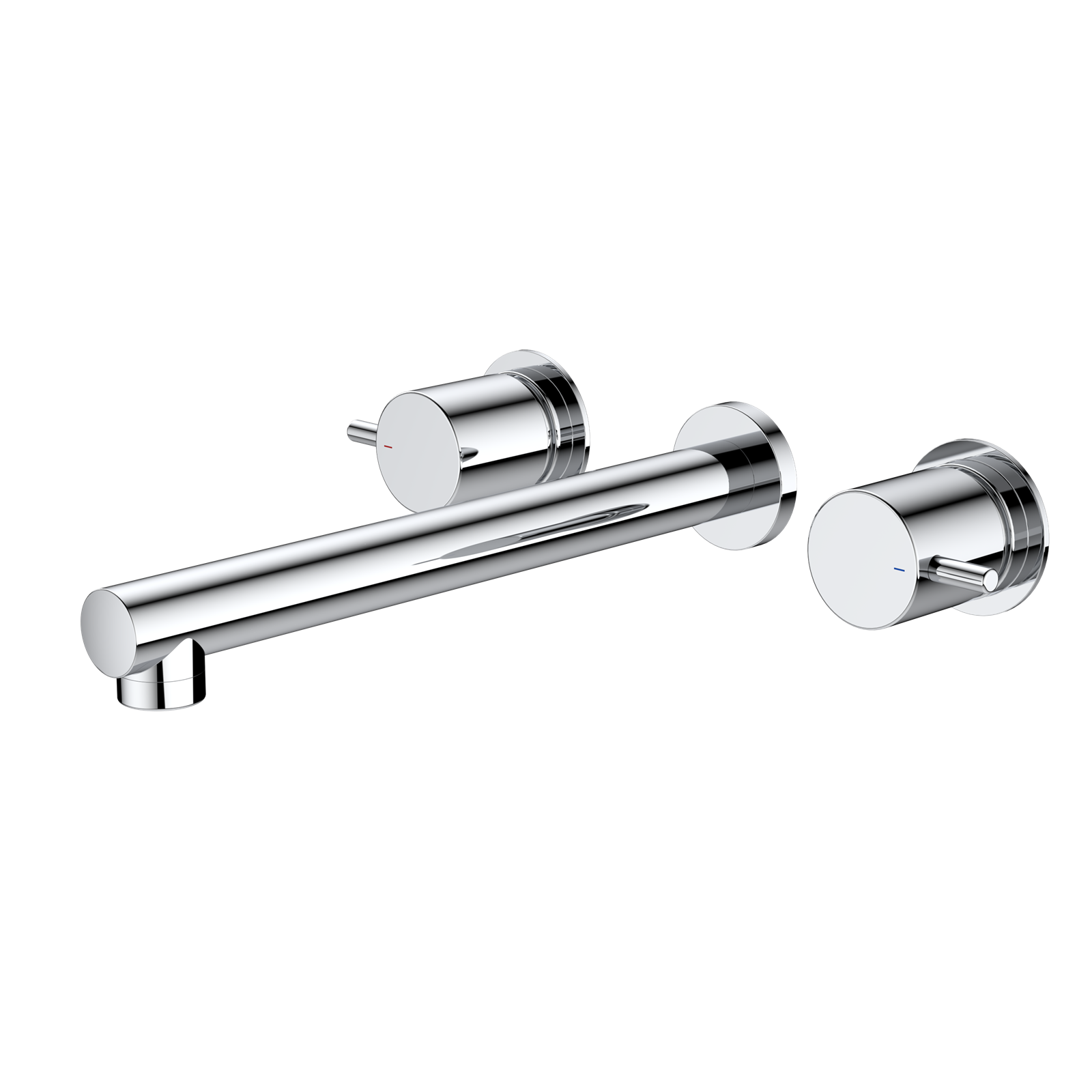 Caroma Luna Lever Lead-Free Brass Bath Tap Set Chrome 1000kPa