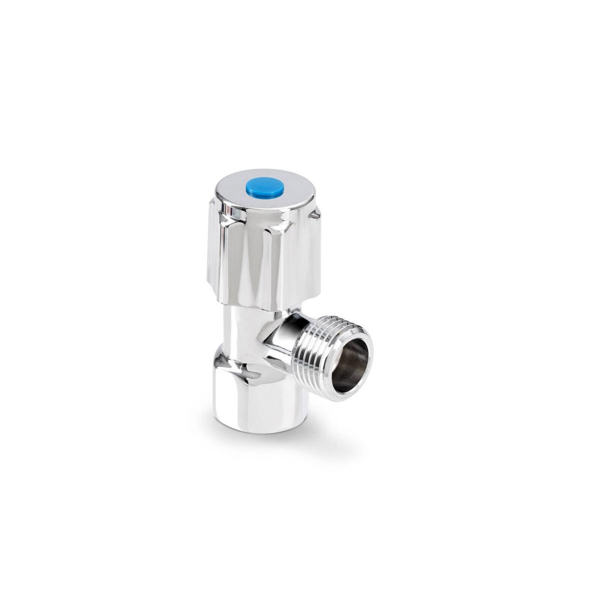 Brasshards 1/4 Turn 15mm Chrome Lead Free Mini Cistern Tap