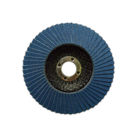 Josco 100mm 120 Grit Extra Fine Zirconia Flap Disc for Grinding & Finishing