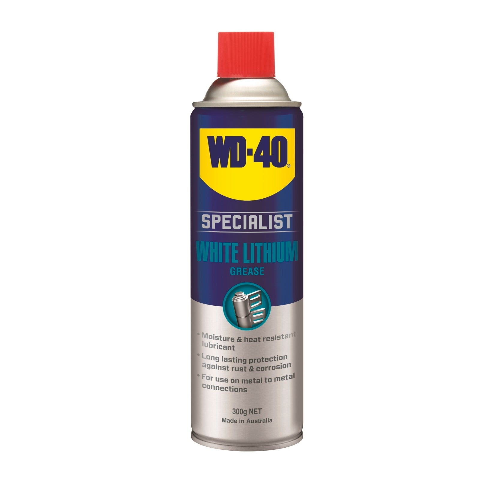 WD-40 Specialist High Performance White Lithium Grease Aerosol, 300g