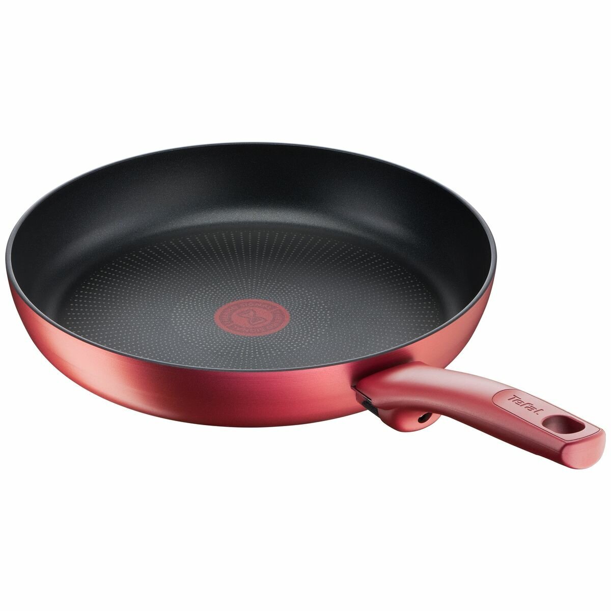 Tefal Perfect Cook 28cm Induction Non-Stick Frypan - Titanium Reinforced Coating, Red - G2720622