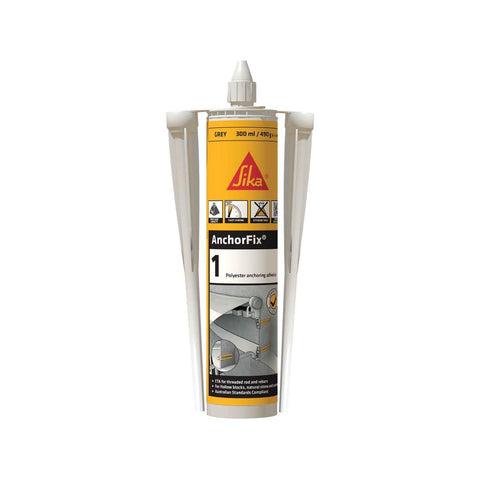 Sika 300ml Grey Anchorfix 1 Adhesive - Epoxy - High Load Capacity - SuperSaverAU - view 1