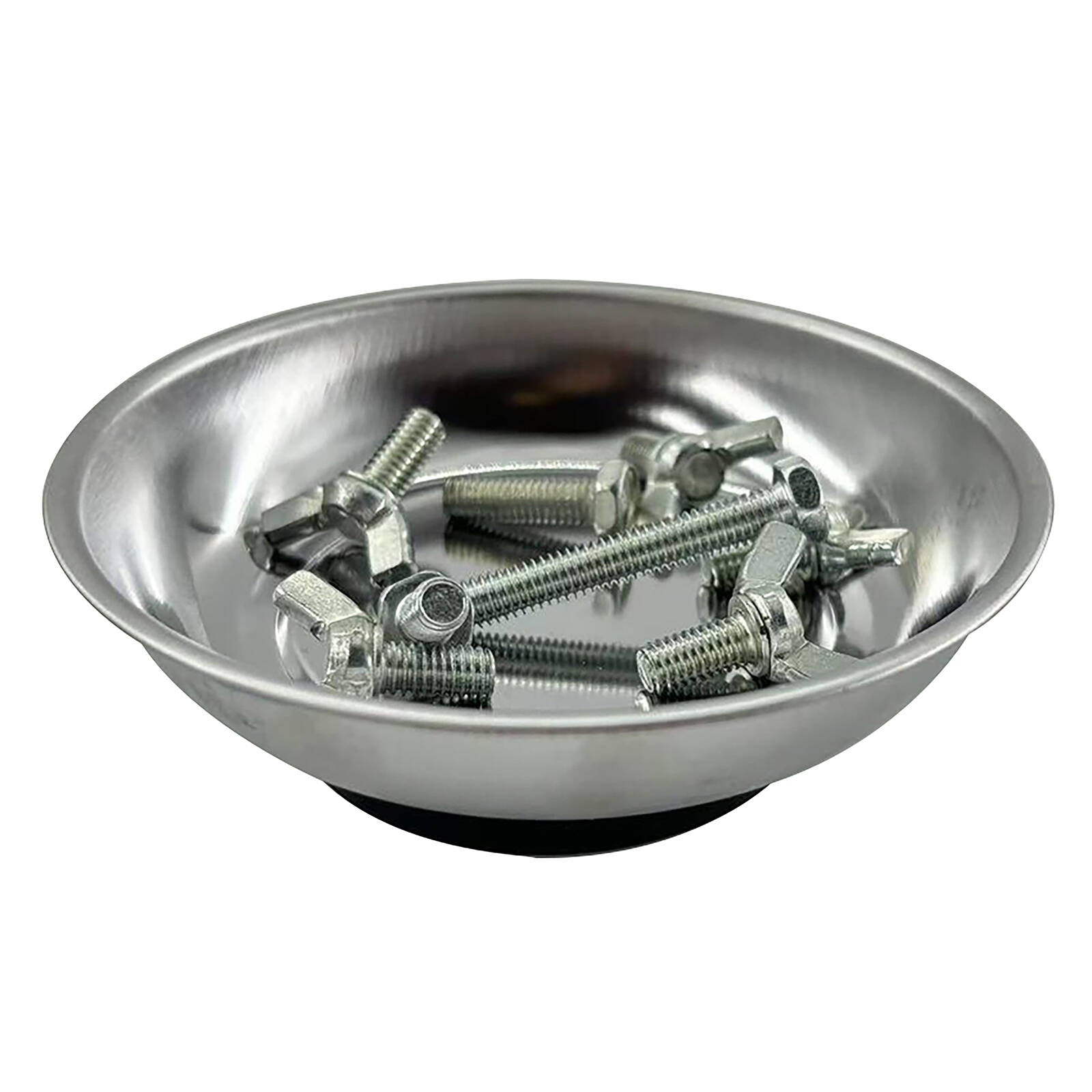 Trojan 150mm Round Magnetic Tray - Magnetic Tool Tray for Screws & Nuts