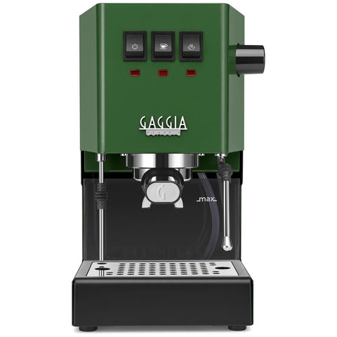 Gaggia Classic E24 Manual Coffee Machine - Jungle Green - Upgraded Boiler and 15 Bar Pump - RI9481-17
