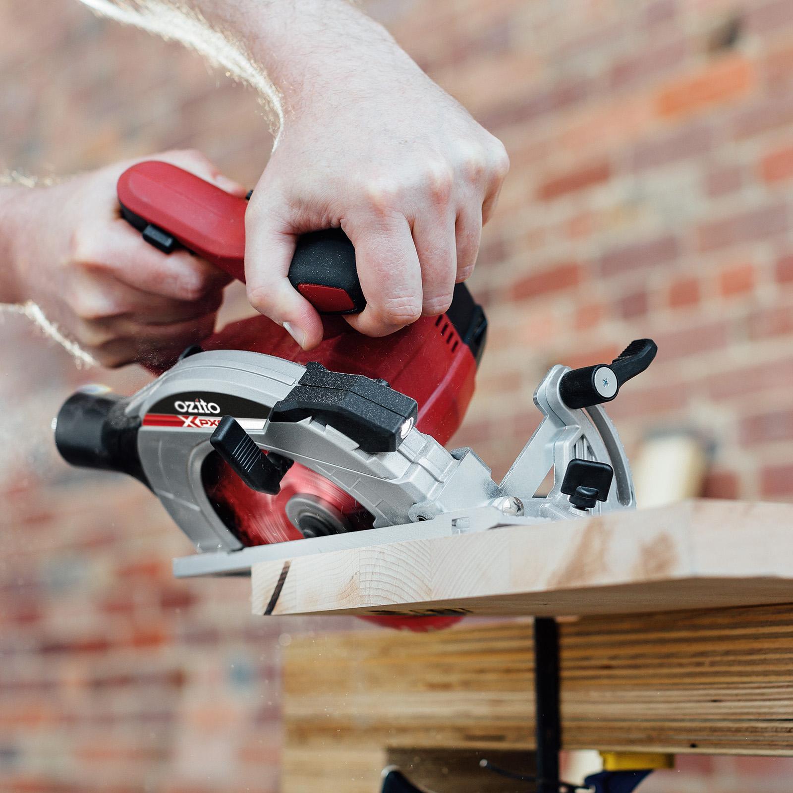 Ozito PXC 18V 165mm Cordless Circular Saw Skin Only PXCSS-165
