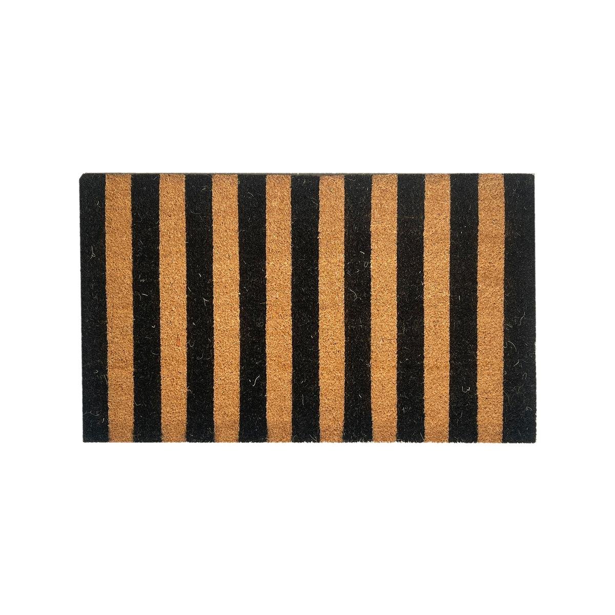 Bayliss Jubilee Coir Mat - 45 x 75cm - Black - Durable & Easy to Clean - SuperSaverAU - view 1