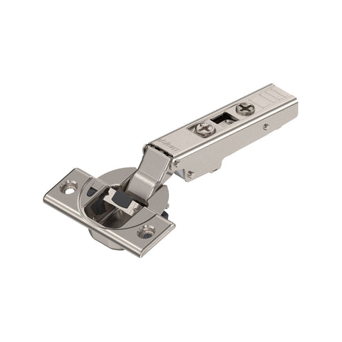 Blum 110° Soft Close Full Overlay Clip Top Cabinet Hinge, Nickel Plated, 2 Pack