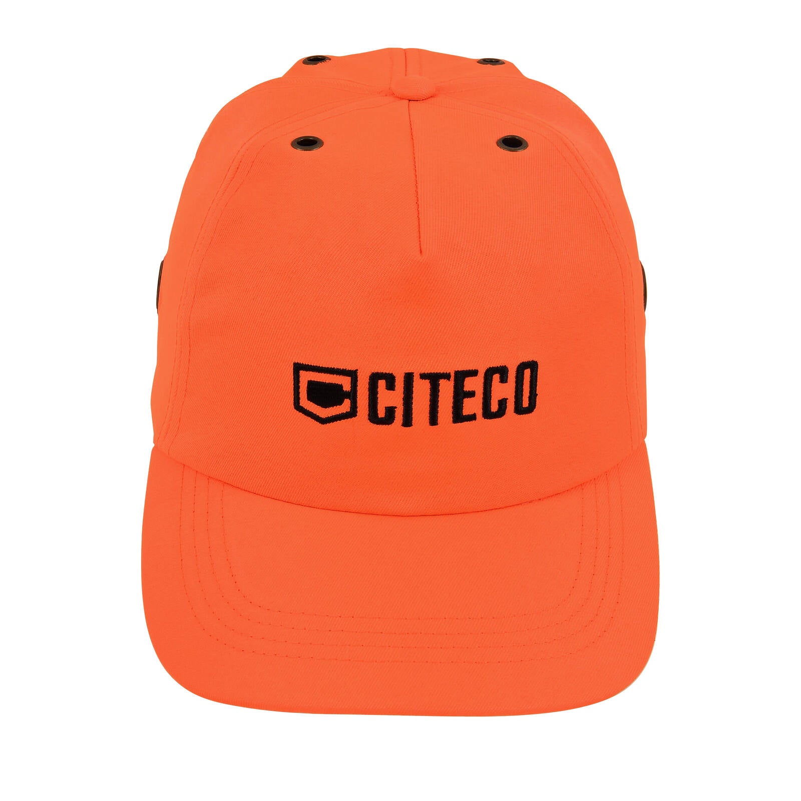 Citeco Bump Cap Orange Impact Resistant Adjustable Head Protection