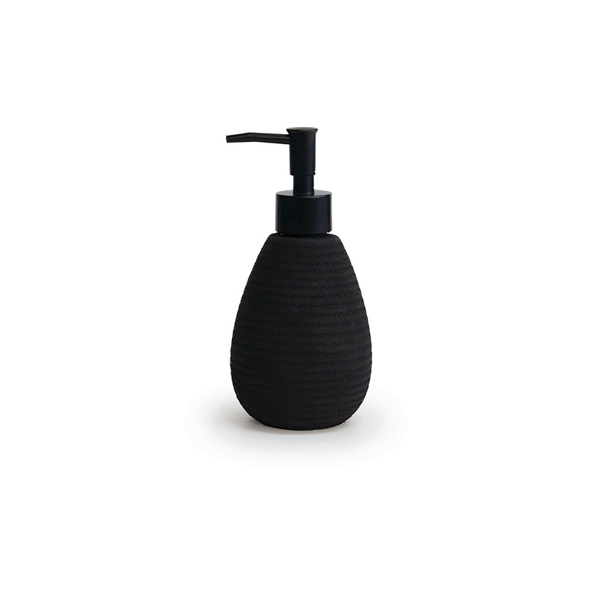 Wet By Home Design Urban Ceramic Soap Dispenser 350ml - Black