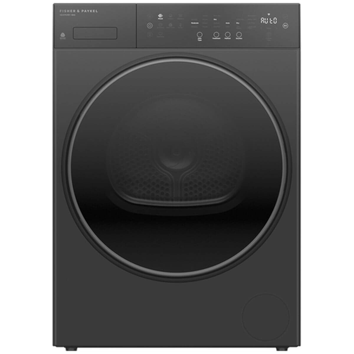 Fisher & Paykel Series 5 9kg Front Load Washer & 8kg Heat Pump Dryer - Graphite - WH9060PG5DH8060PG5