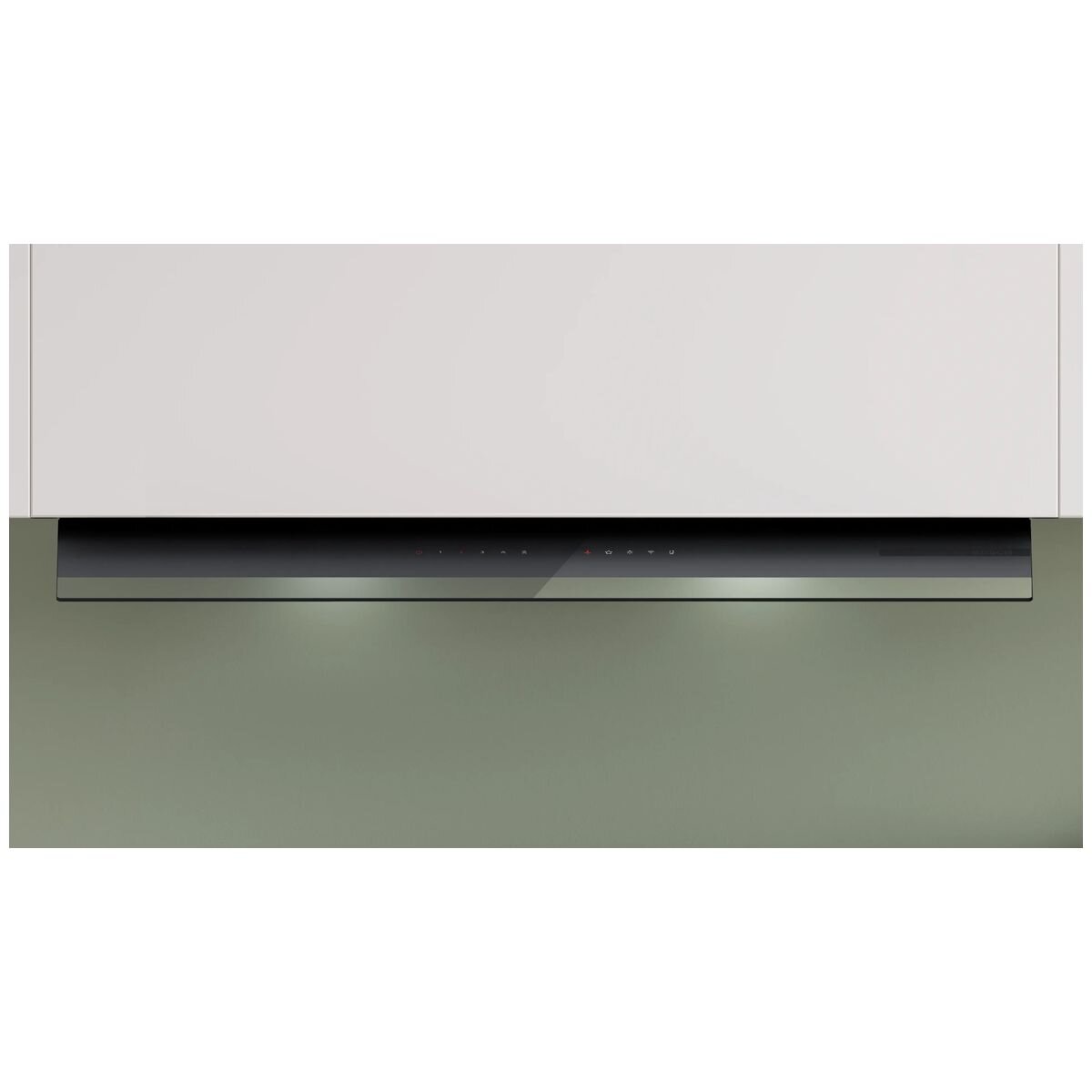 Bosch Series 8 90cm Integrated Rangehood - Matte Black - 851m³/h, 5 Fan Speeds, Smart - DBB98ET60A