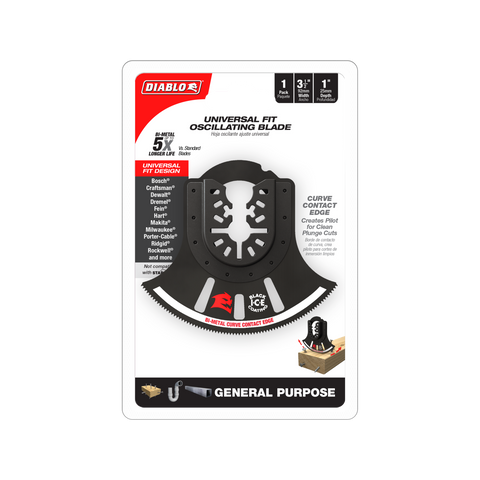 Diablo 92mm Universal Bi-Metal Multi-Tool Blade for General Purpose
