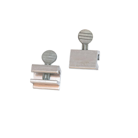 Ikonic Sliding Window Lock, Aluminium Silver, 2 Pack