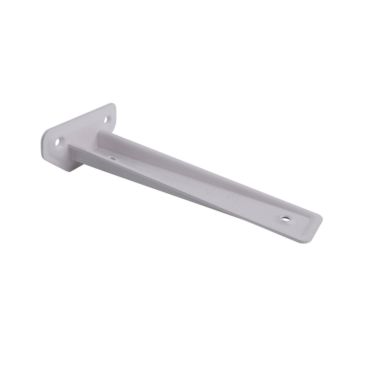 Carinya 189 x 39mm White Powder Coated Steel Floating Shelf Bracket 50kg