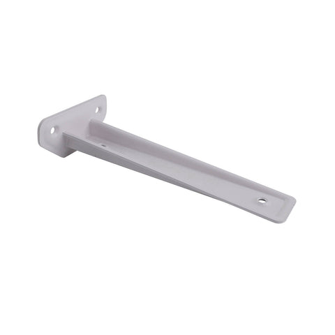 Carinya 189 x 39mm White Powder Coated Steel Floating Shelf Bracket 50kg