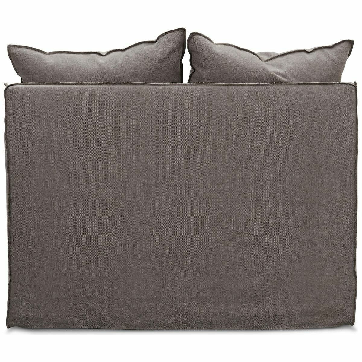 Kalona Kauai two seater sofa - coal, eucalyptus frame, removable cover - WS-203-05-COAL-01