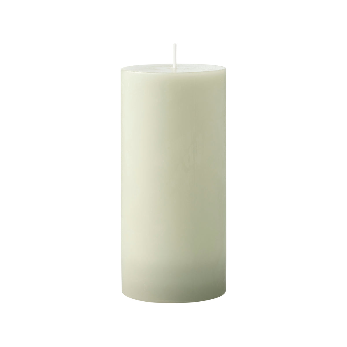 Waxworks 15cm Green Citronella Pillar Candle - Mosquito Repellent Outdoor