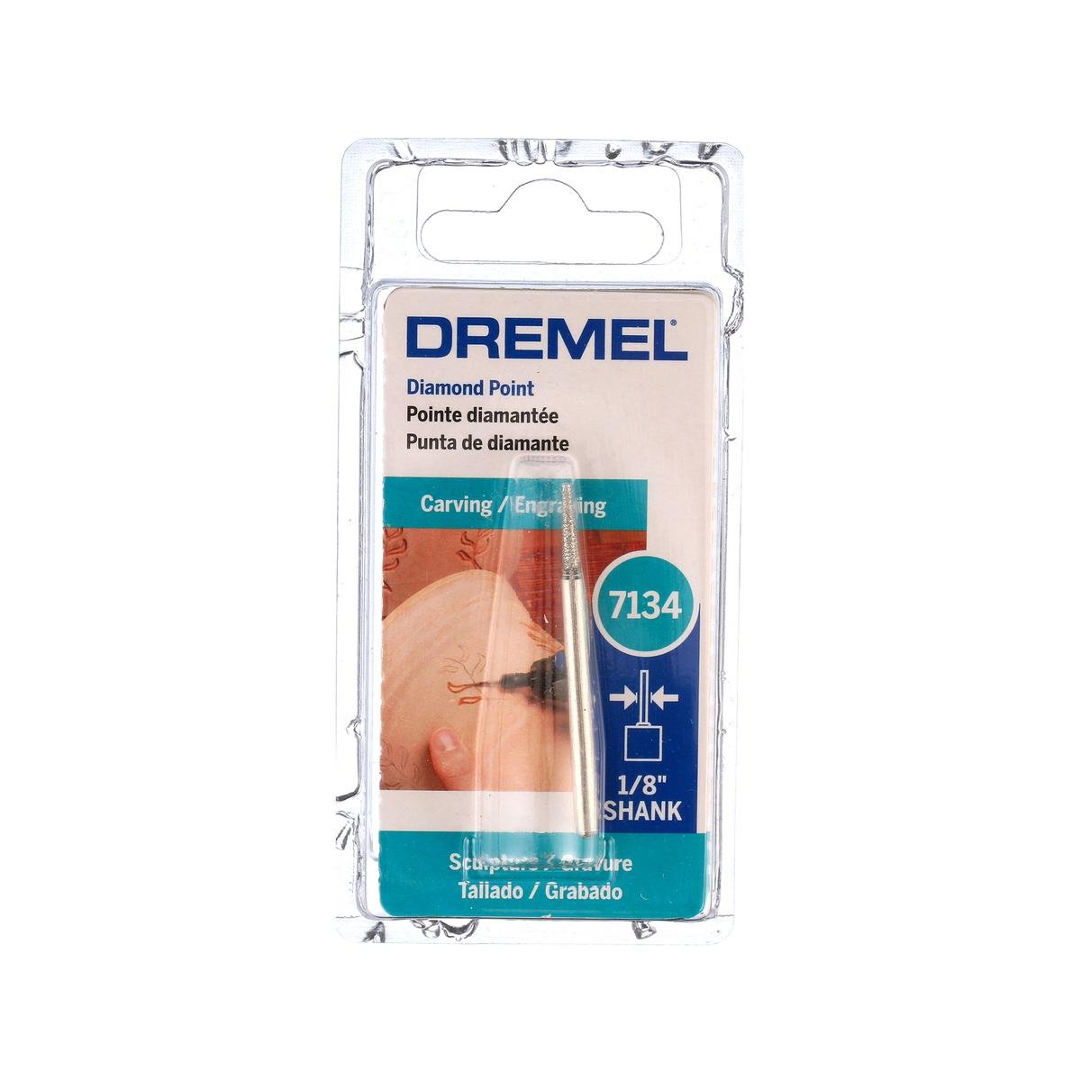 Dremel 2.0mm Diamond Wheel Point (7134), Rotary Tool Accessory