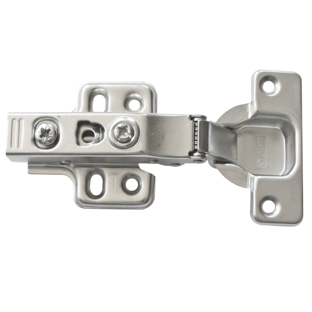 Kaboodle Soft Close Door Kitchen Hinges - Chrome Steel 10 Pairs Anti-Slam