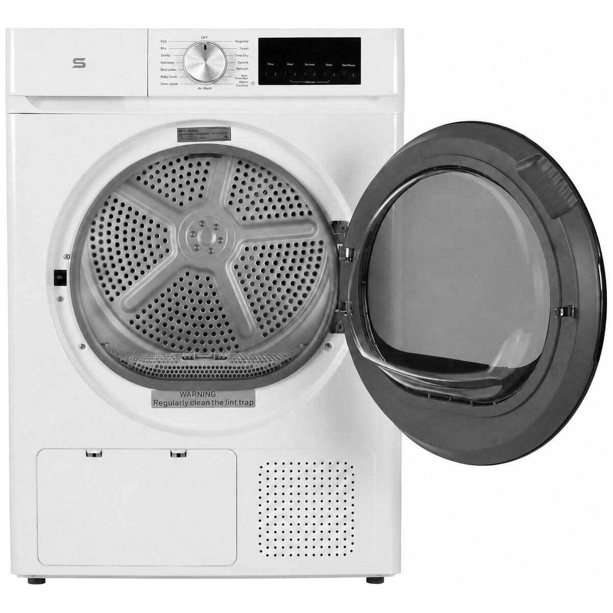 Seiki 8kg Heat Pump Tumble Dryer - 8 Star Energy Rating - Auto Load Sensing - 16 Programs - SC-800AU8HP