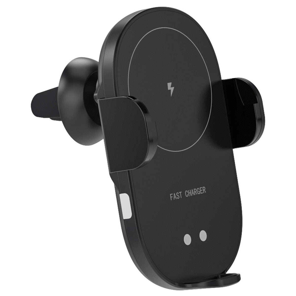 Antsig 15W Wireless Car Charger - Auto-Clamp, Vent & Suction Mount ABS AP0962B