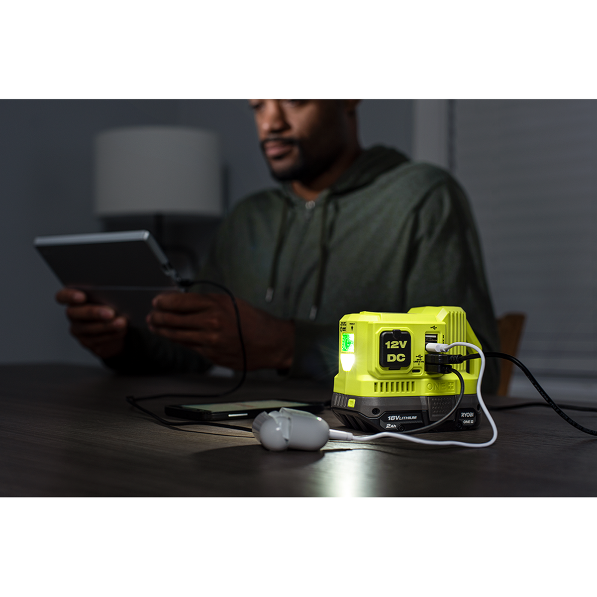Ryobi 18V 120W ONE+ Battery Power Source R18BT12V - Compact Portable Energy - SuperSaverAU - view 4