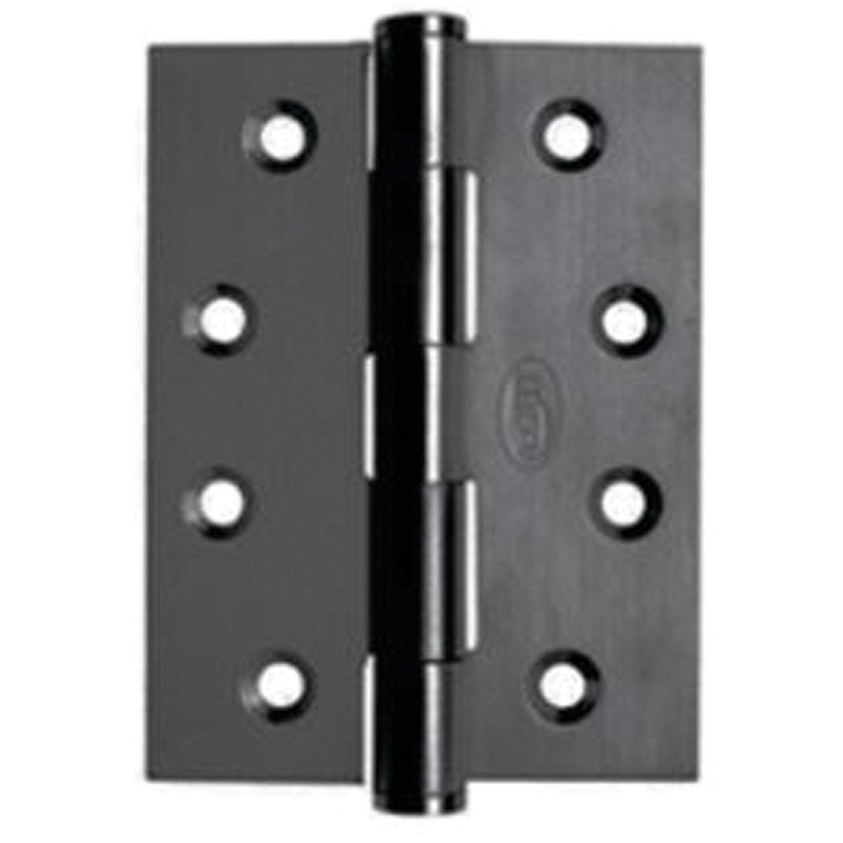 Austyle 100 x 75 x 2.5mm Matt Black Stainless Steel Removable Pin Hinge