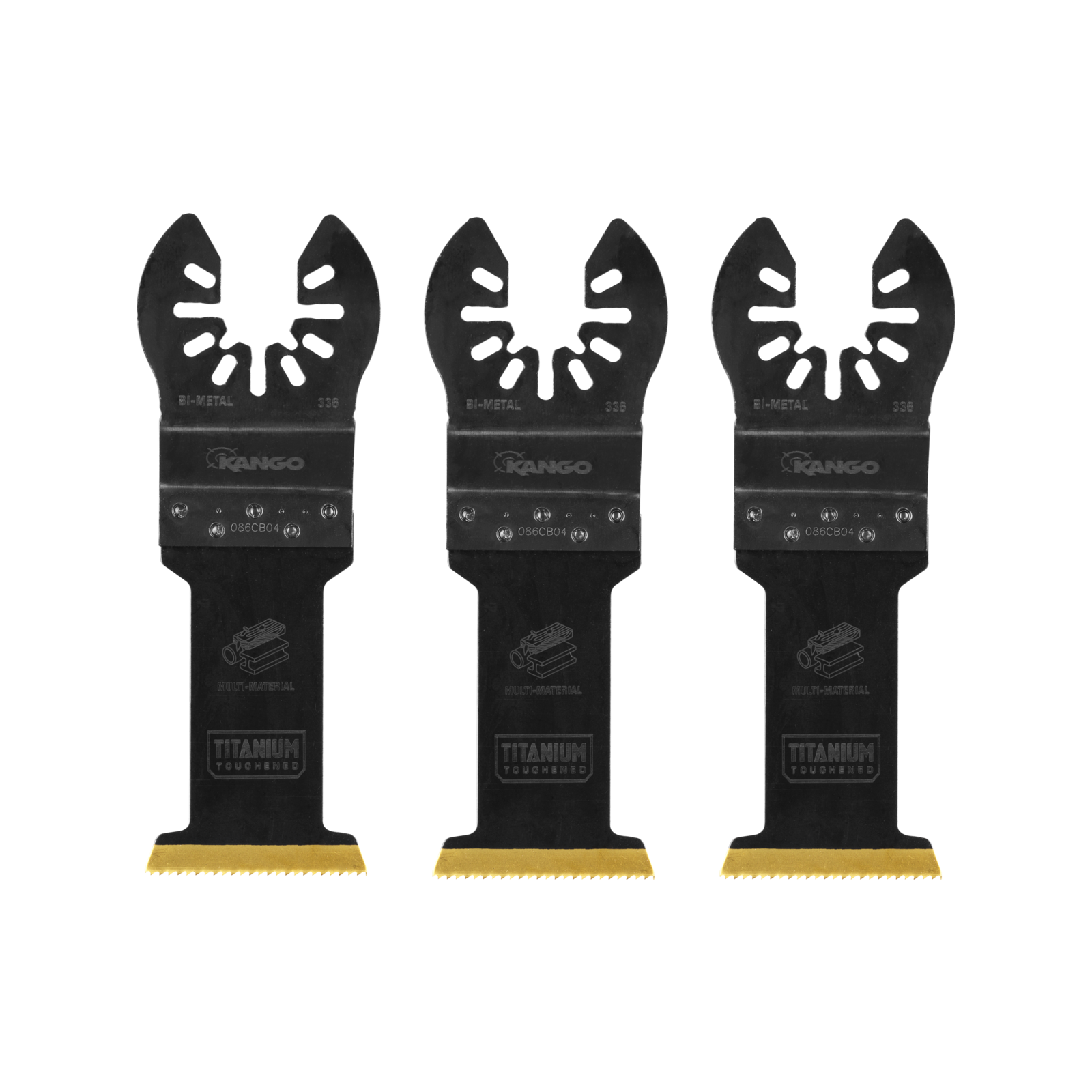 Kango 35mm Bi-Metal Plunge Cut Multi Tool Blades - 3 Pack