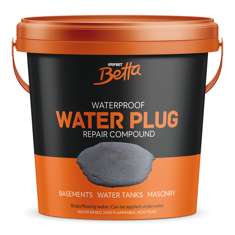 Gripset Betta 4kg Rapid Setting Cement Water Plug