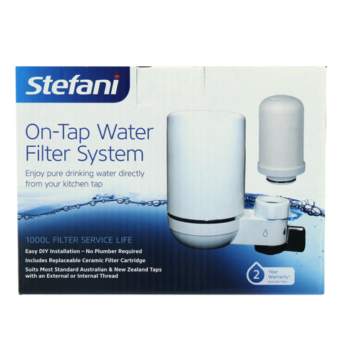 Stefani On Tap System Replacement Ceramic Filter - Lead Free - 50mm x 95mm - White - 99.99% Bacteria Removal - SuperSaverAU - view 3