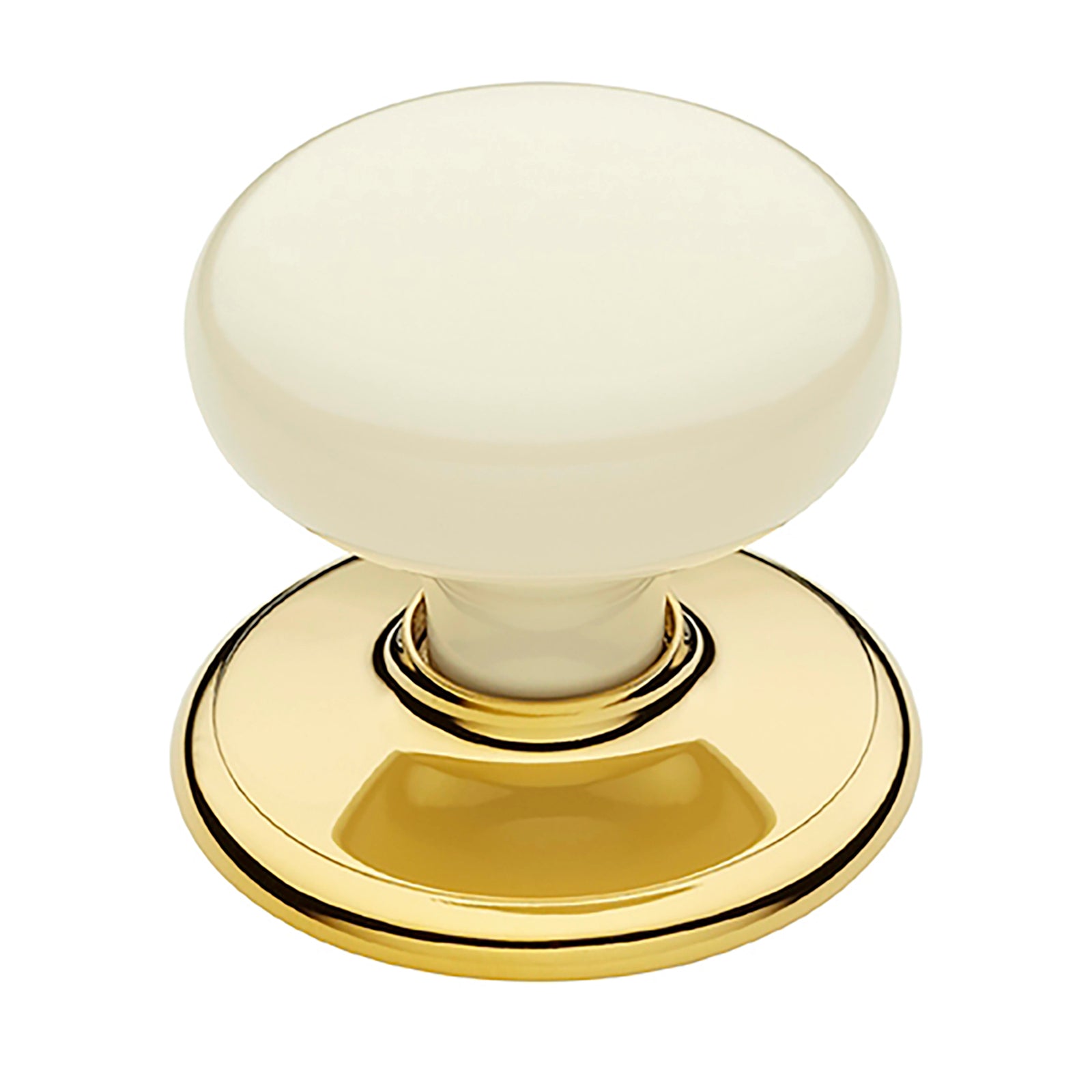 Gainsborough Classic Series Passage Knobset Bright Gold / Warm White Interior