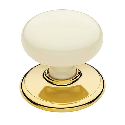 Gainsborough Classic Series Passage Knobset Bright Gold / Warm White Interior