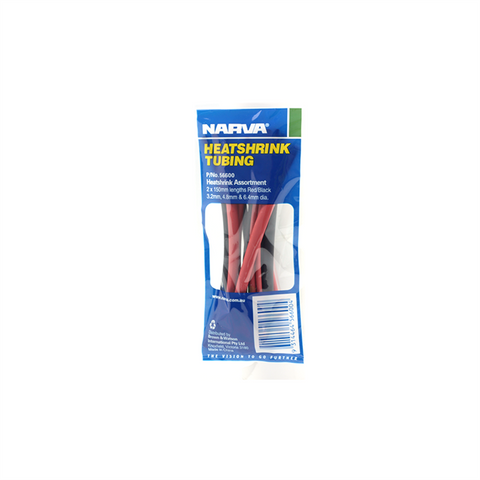 Narva Heatshrink Tubing - 150mm - 3.2-6.4mm - Polyolefin - Assorted - SuperSaverAU - view 1