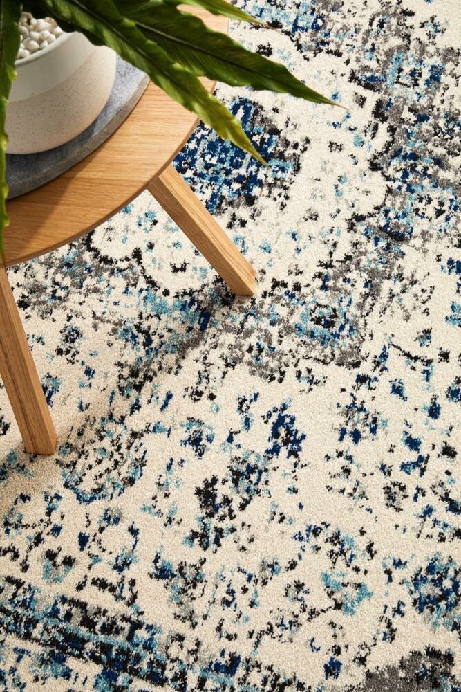 Rug Culture Evoke Medium White Polypropylene Rug 230x160cm - Power Loomed - EVO251WHI230X160