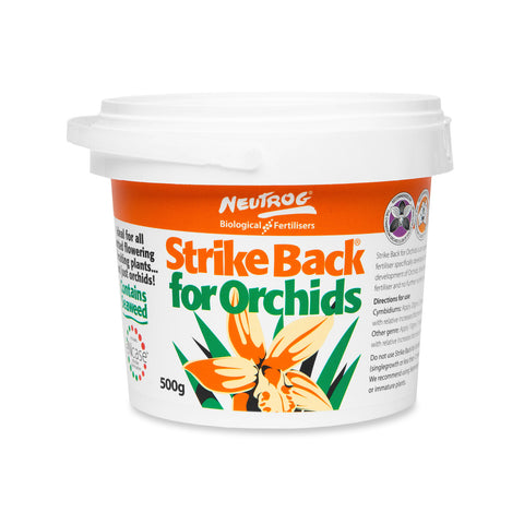 Neutrog Strike Back For Orchids Fertiliser 500g - Pelletised Manure & Seaweed